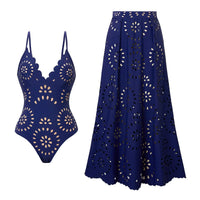 2-in-1 Beach Look: Sexy Bikini + Flowing Skirt – Turn Heads This Summer!